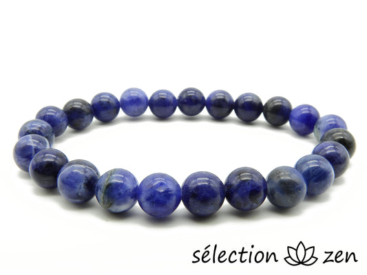 bracelet sodalite 8mm selection-zen