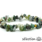 selection-zen bracelet agate indienne pierres irrégulières 16cm ou 17cm