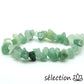 Bracelet pierres irrégulières aventurine