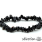 bracelet pierres irrégulières onyx noir brillant selection-zen