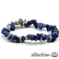 bracelet pierres irrégulières sodalite selection-zen