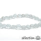 bracelet pierres roulées cristal de roche 6mm 19cm selection-zen