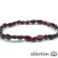 bracelet grenat pierres irrégulières 6mm 18cm selection-zen