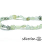 bracelet prehnite pierres roulées 6mm 19cm selection-zen