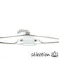 bracelet réglable argenté cristal de roche selection zen