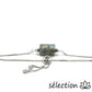 bracelet réglable argenté labradorite selection-zen