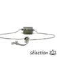 sélection zen bracelet réglable argenté labradorite