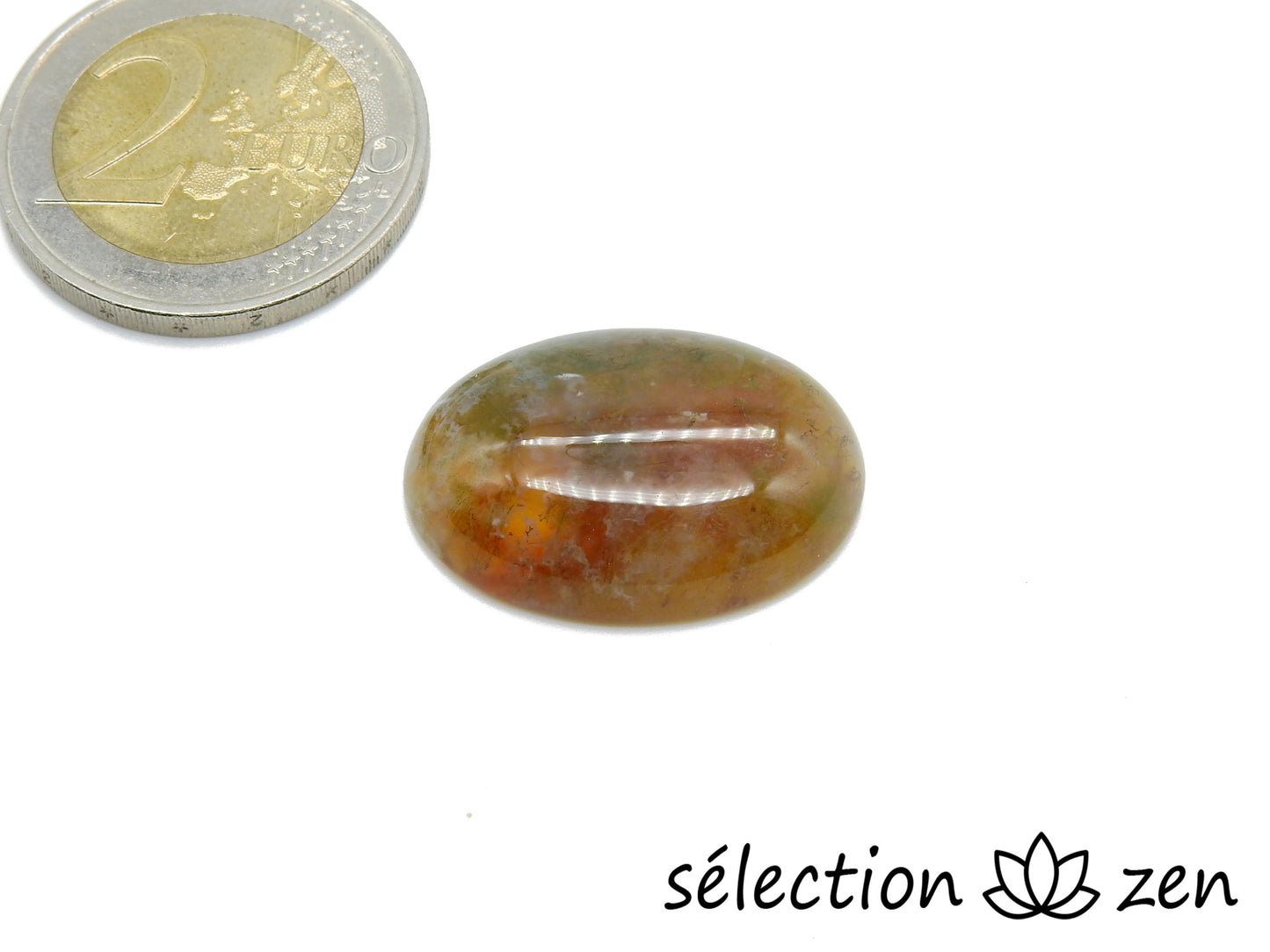 selection zen cabochon 18x25mm agate mousse