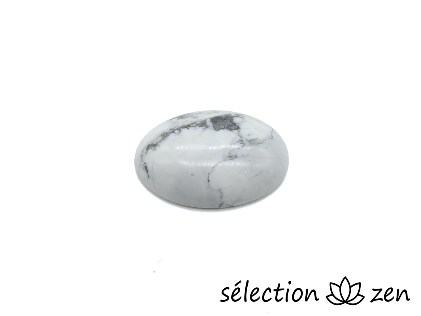 howlite blanche cabochon 18x25mm selection-zen