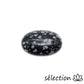 cabochon 18x25mm obsidienne flocon de neige selection-zen