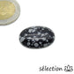 selection zen cabochon obsidienne flocon de neige 18x25mm