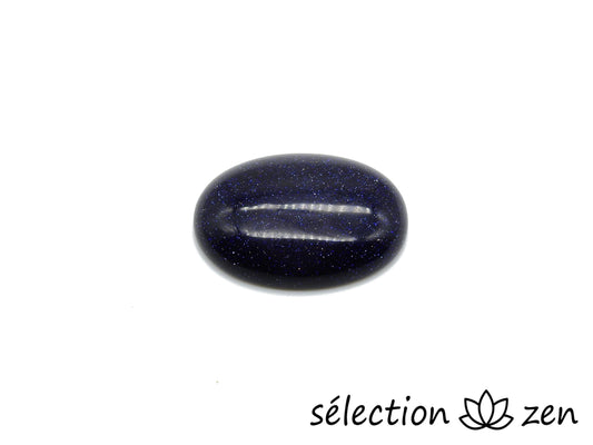 cabochon pierre de sable bleu 18x25mm selection-zen