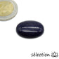 selection zen cabochon 18x25mm pierre de sable bleu