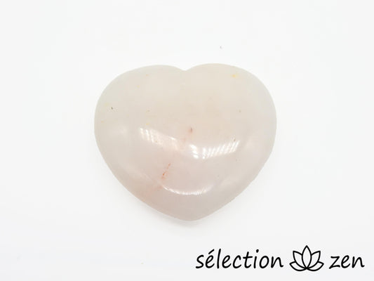 cœur quartz rose 4cm selection-zen