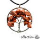 collier arbre de vie jaspe rouge 3cm selection-zen