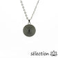 collier aromathérapie réversible fleur et fleur de vie avec disque feutrine pour huiles essentielles ou parfum selection-zen