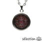 collier aromathérapie cœurs et fleur de vie selection zen