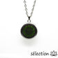selection-zen collier aromathérapie fleur réversible fleur de vie avec disque pour huiles essentielles ou parfum