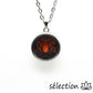 selection-zen collier fleur de lotus et fleur de vie avec disque feutrine pour huiles essentielles ou parfum aromathérapie