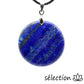 selection-zen collier fleur de vie dorée lapis lazuli