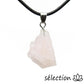 collier quartz rose minerai brut selection-zen