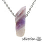 collier pierre sur chaîne argentée améthyste selection-zen