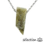 labradorite collier pierre sur chaîne argentée selection zen