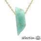 collier pierre sur chaine dorée amazonite selection-zen