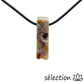 collier agate indienne pierre sur cordon selection-zen