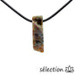 selection zen collier pierre sur cordon agate indienne