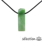 aventurine collier sur cordon aventurine selection-zen