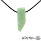 collier pierre sur cordon aventurine selection-zen
