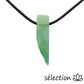 selection zen collier aventurine pierre sur cordon