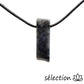 larvikite collier pierre sur cordon selection zen