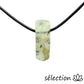 selection zen collier pierre sur cordon prehnite