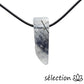 collier pierre sur cordon quartz tourmaline selection-zen