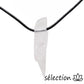 collier pierre sur cordon quartz rose selection-zen