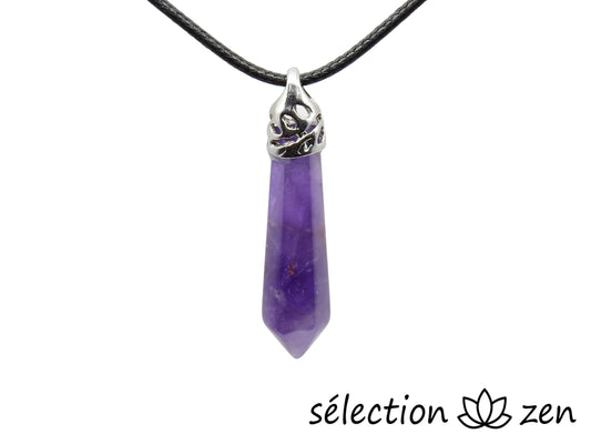 collier pointe longue améthyste selection-zen