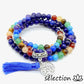 mala lapis lazuli et 7 chakras arbre de vie selection-zen