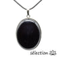 pendentif ovale 30x40mm agate indienne selection-zen
