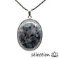 pendentif ovale larvikite 30x40mm selection-zen