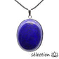 pendentif ovale lapis lazuli 30x40mm selection-zen