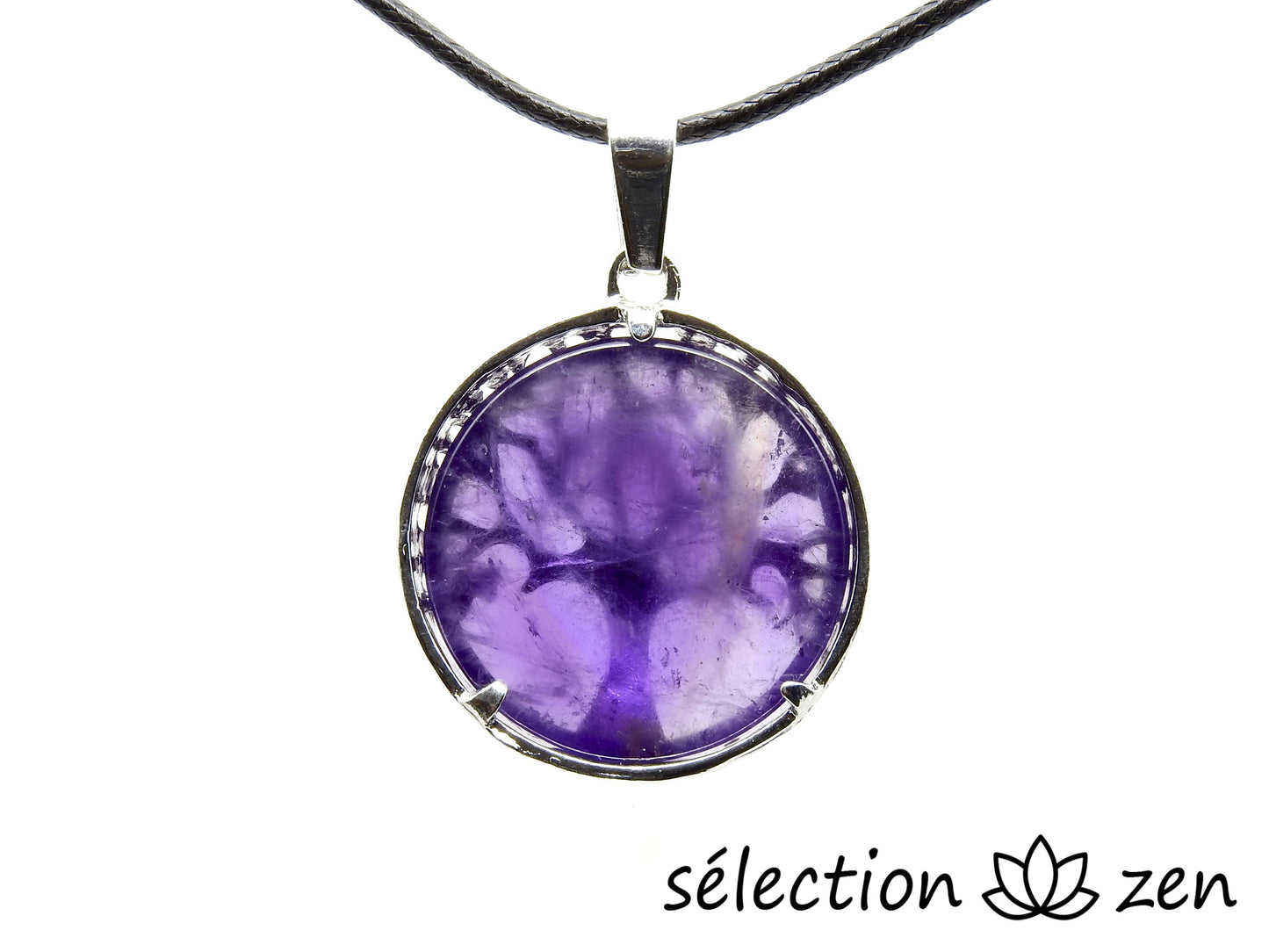 selection zen pendentif améthyste arbre de vie