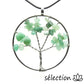 pendentif arbre de vie aventurine 5cm grand modèle selection-zen