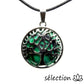 pendentif arbre de vie malachite selection zen