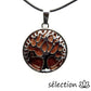 pendentif pierre de sable marron arbre de vie selection-zen