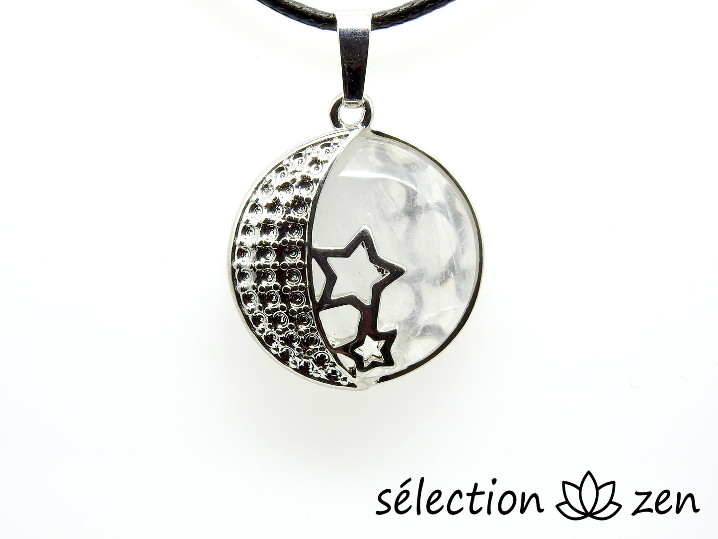 cristal de roche pendentif astral selection-zen