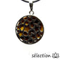 selection zen pendentif astral œil de tigre jaune