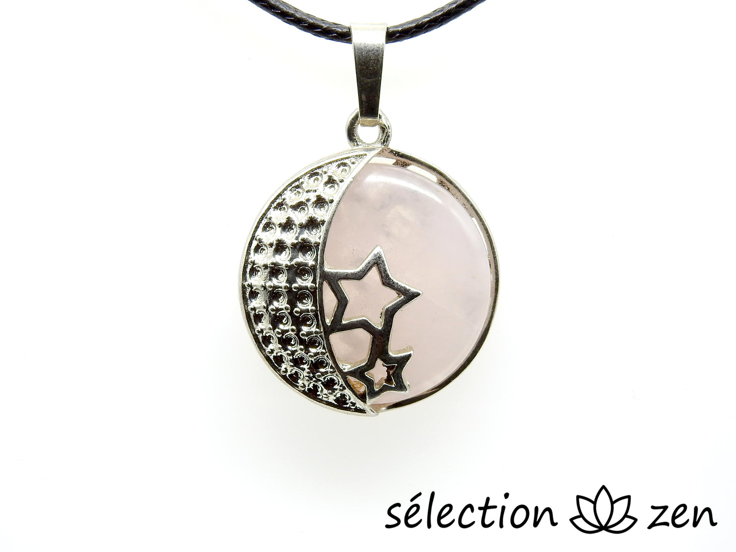 pendentif astral quartz rose selection zen