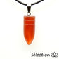 pendentif cornaline balle selection zen